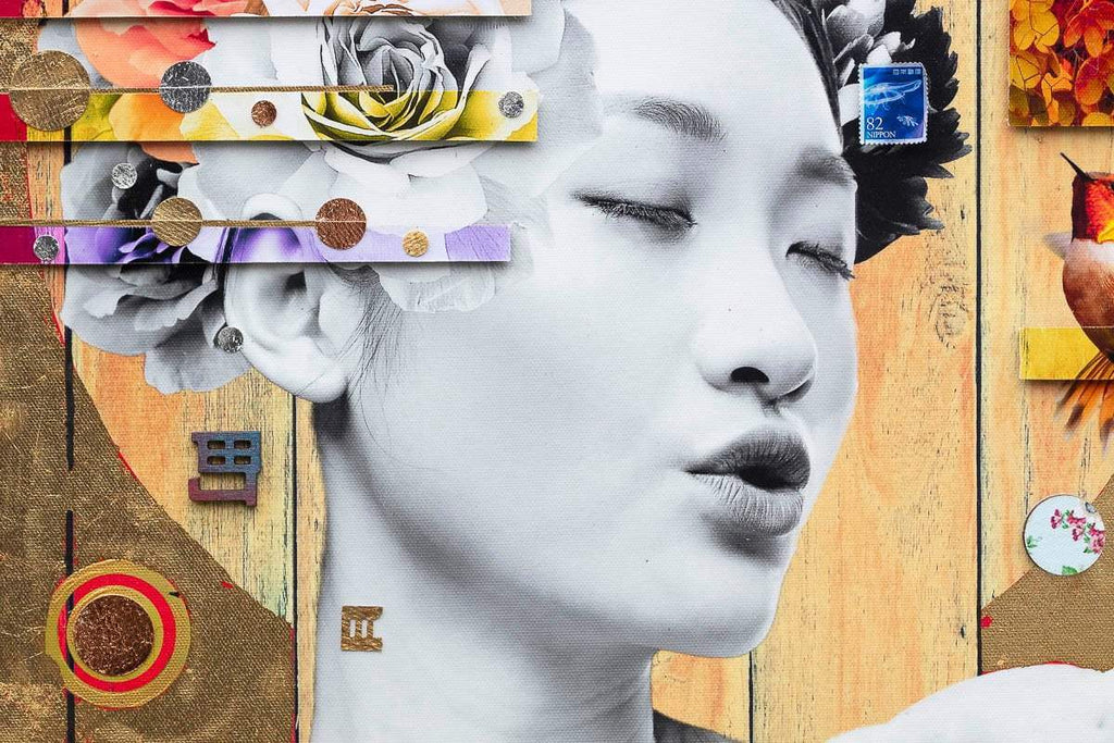 Sparks Fly - Edition (Portrait) by artist Gareth Tristan Evans - Wyecliffe Galleries