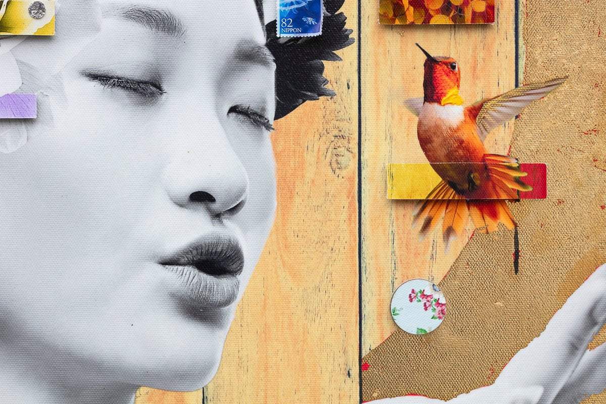 Sparks Fly - Edition (Portrait) by artist Gareth Tristan Evans - Wyecliffe Galleries