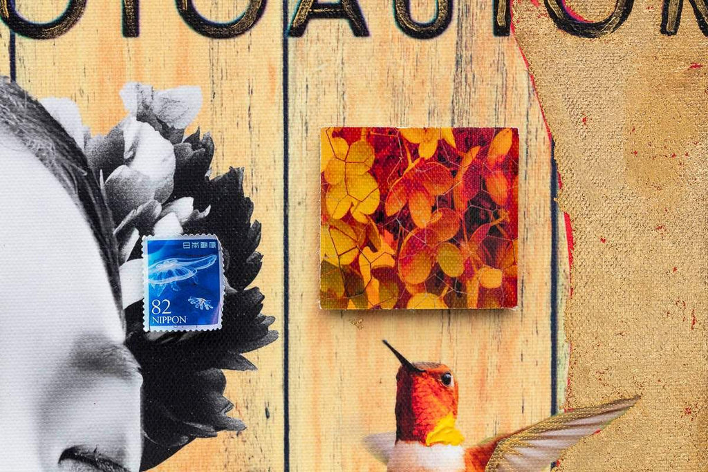 Sparks Fly - Edition (Portrait) by artist Gareth Tristan Evans - Wyecliffe Galleries