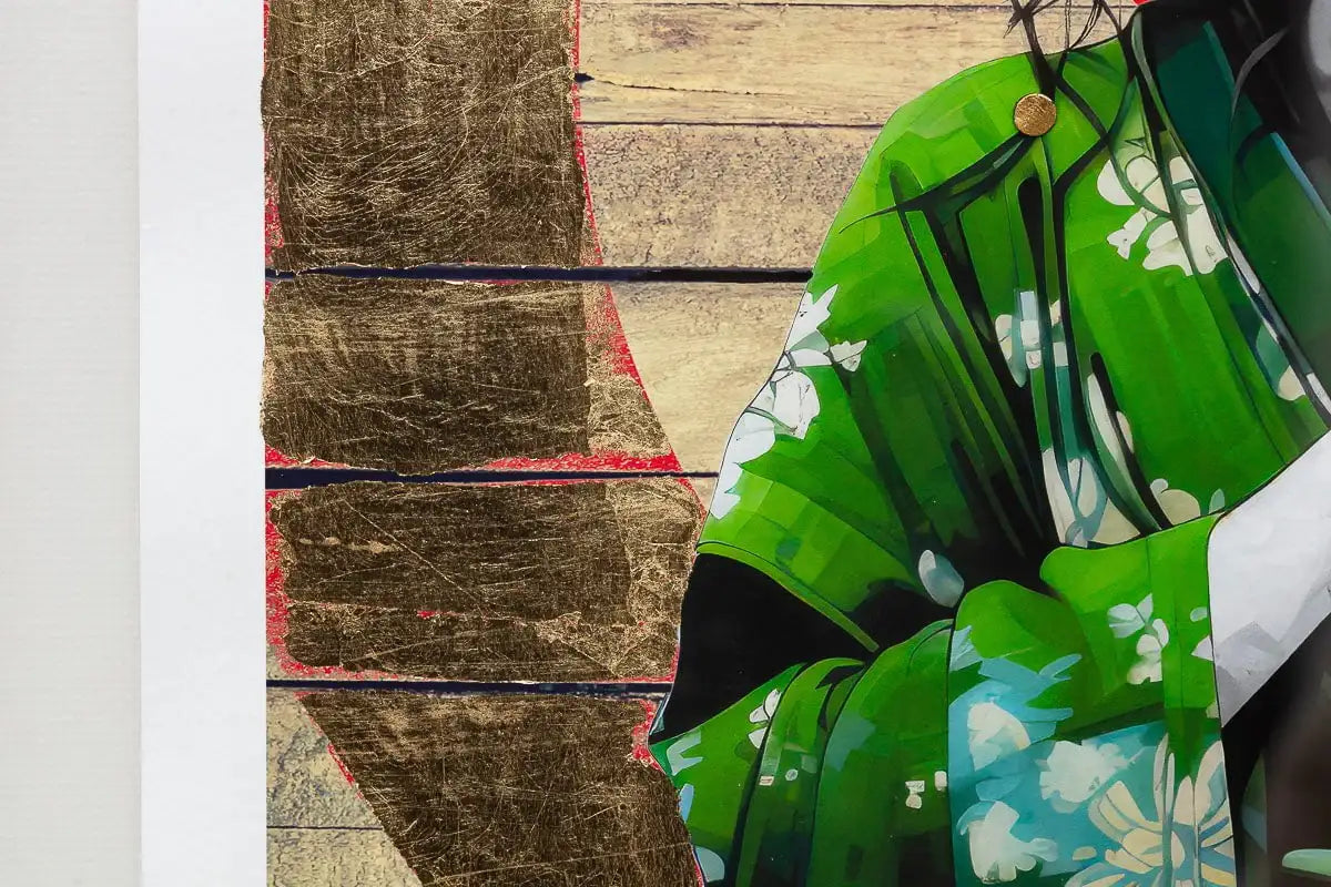 The Wave That Breaks Below - Paper Edition by artist Gareth Tristan Evans - Wyecliffe Galleries