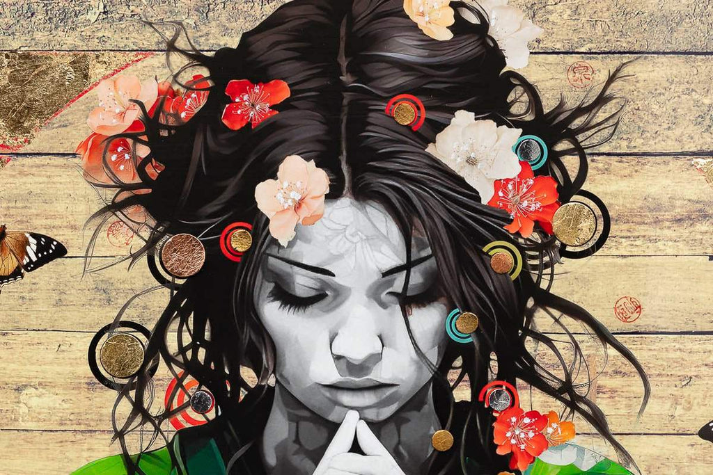 The Wave That Breaks Below - Paper Edition by artist Gareth Tristan Evans - Wyecliffe Galleries