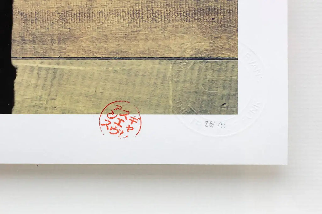 The Wave That Breaks Below - Paper Edition by artist Gareth Tristan Evans - Wyecliffe Galleries