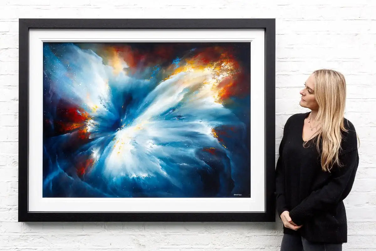 Burst Of Light - Original - SOLD by artist Hamish Herd - Wyecliffe Galleries