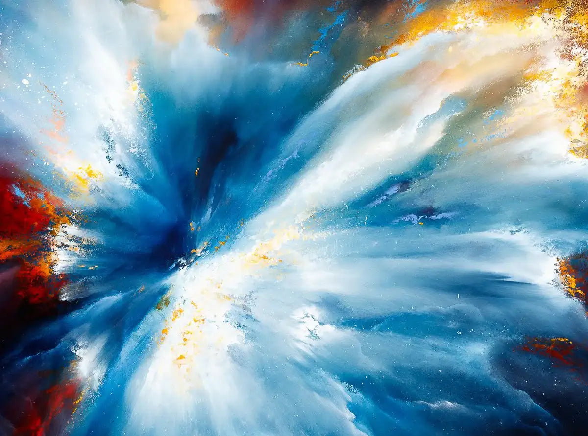 Burst Of Light - Original - SOLD by artist Hamish Herd - Wyecliffe Galleries