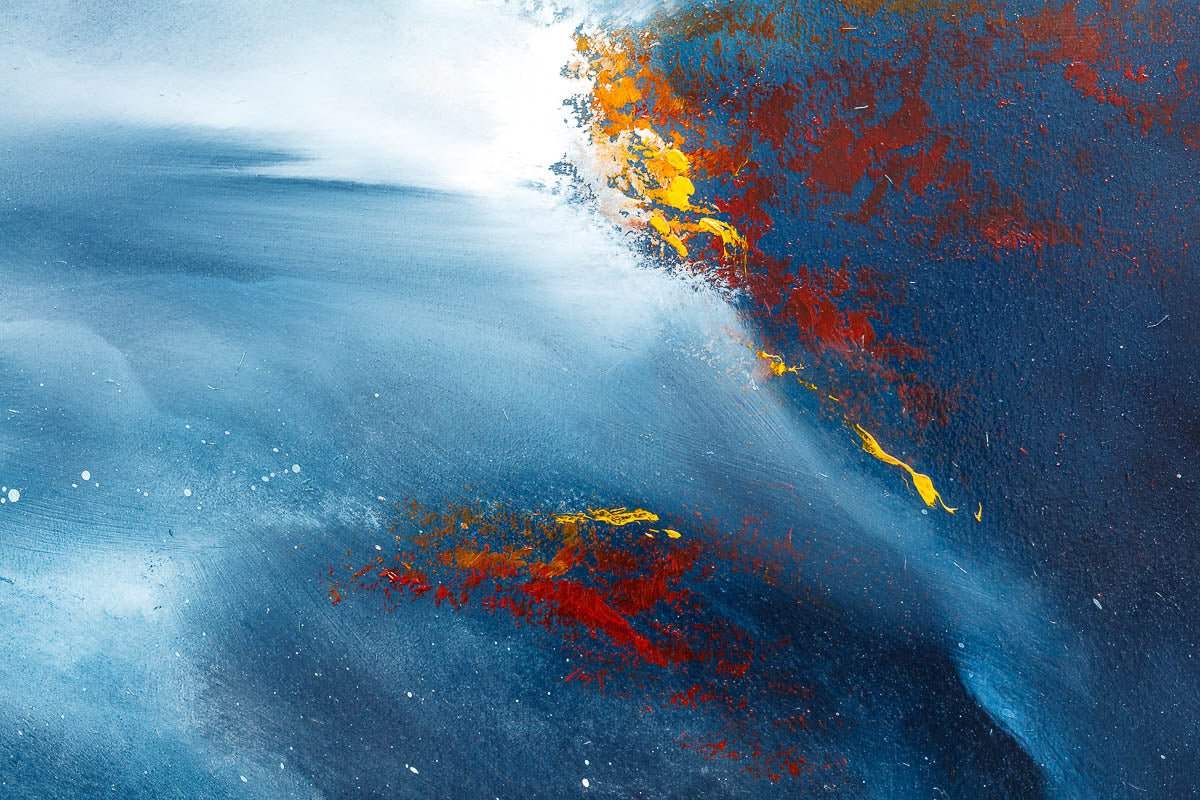 Burst Of Light - Original - SOLD by artist Hamish Herd - Wyecliffe Galleries