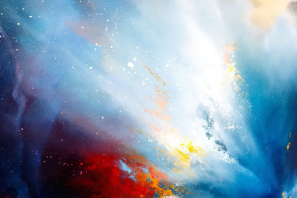Burst Of Light - Original - SOLD by artist Hamish Herd - Wyecliffe Galleries