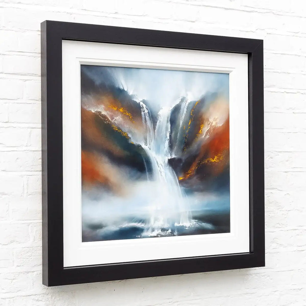 Cascading Clouds - Original - SOLD by artist Hamish Herd - Wyecliffe Galleries
