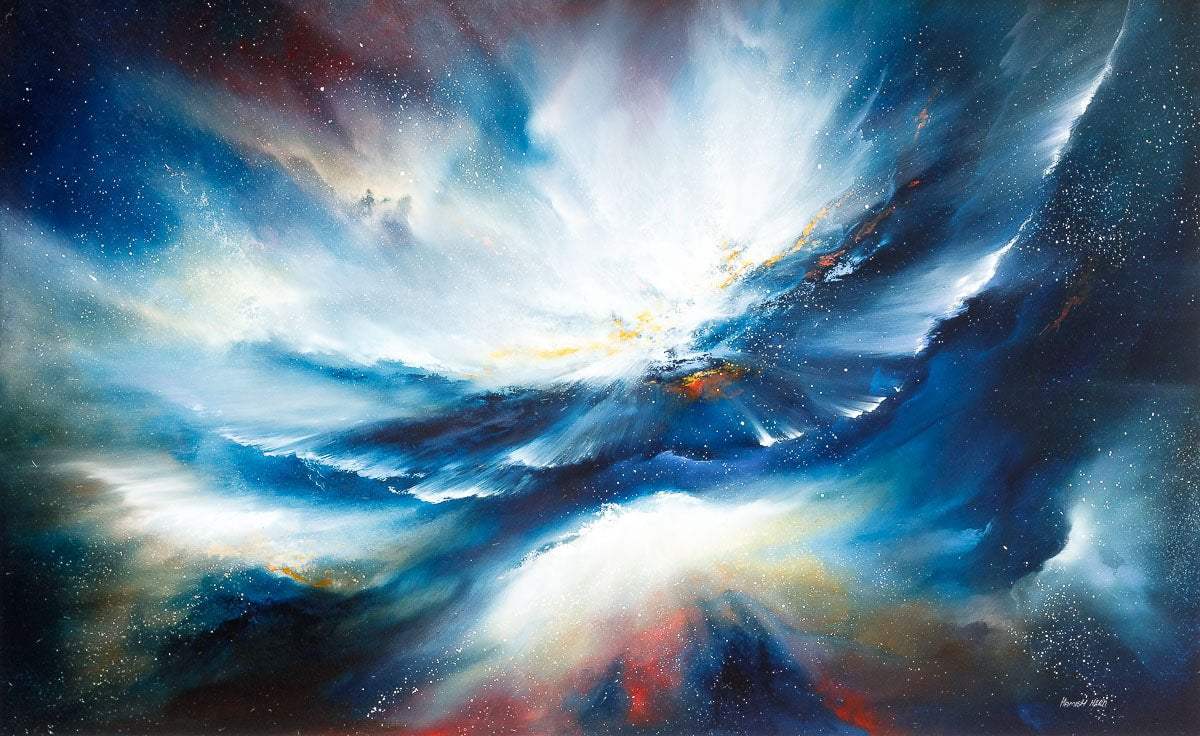 Rainbow Of Light - Original by artist Hamish Herd - Wyecliffe Galleries