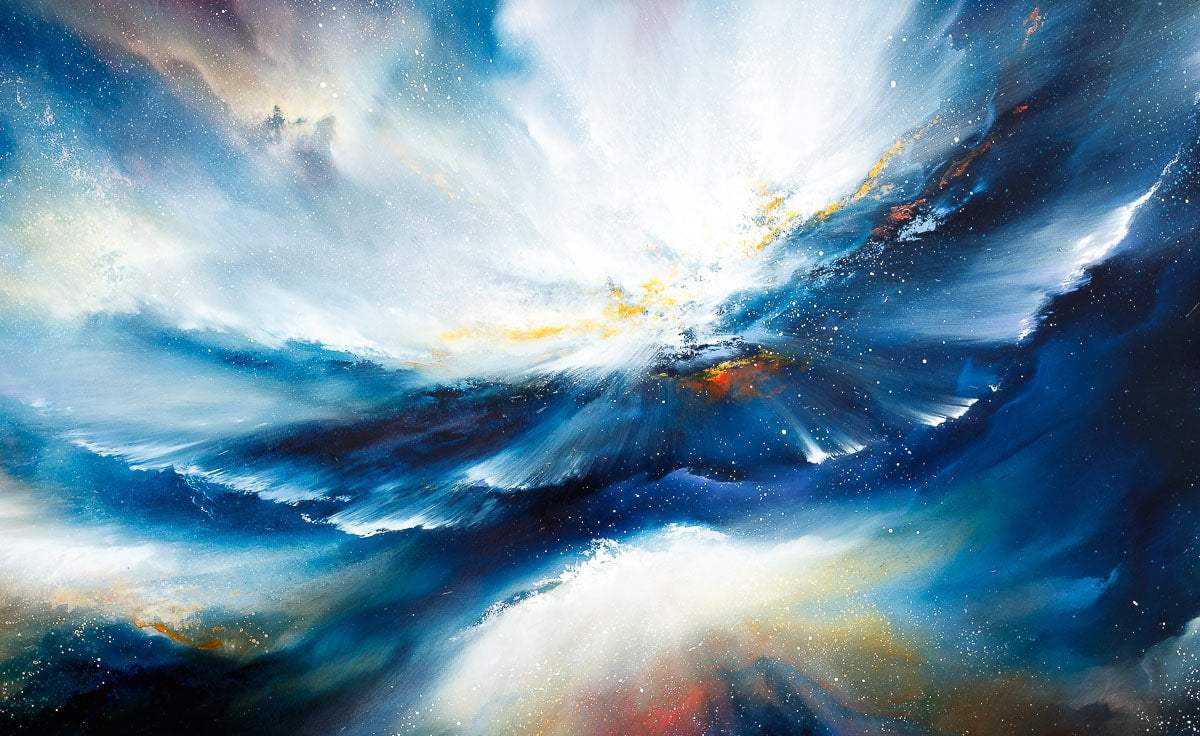 Rainbow Of Light - Original by artist Hamish Herd - Wyecliffe Galleries