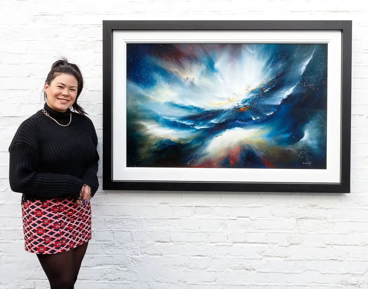 Rainbow Of Light - Original by artist Hamish Herd - Wyecliffe Galleries