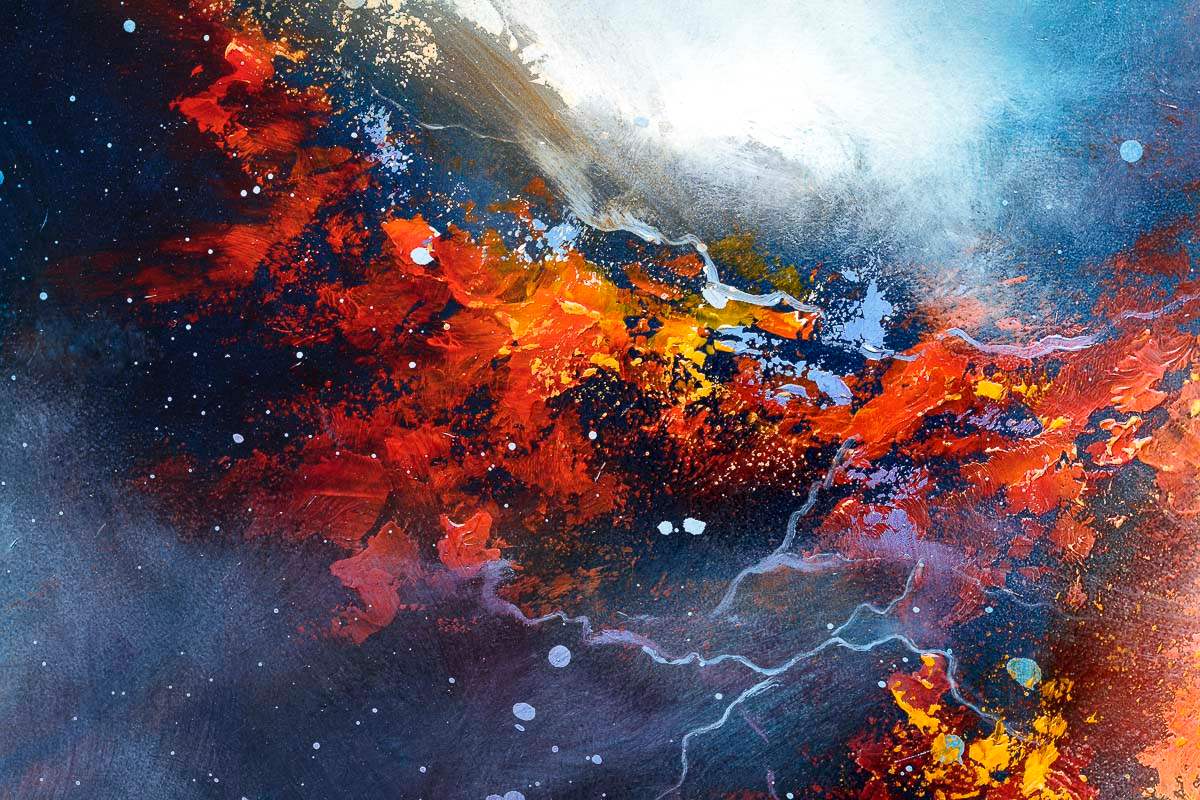 Shining Your Light - Original by artist Hamish Herd - Wyecliffe Galleries