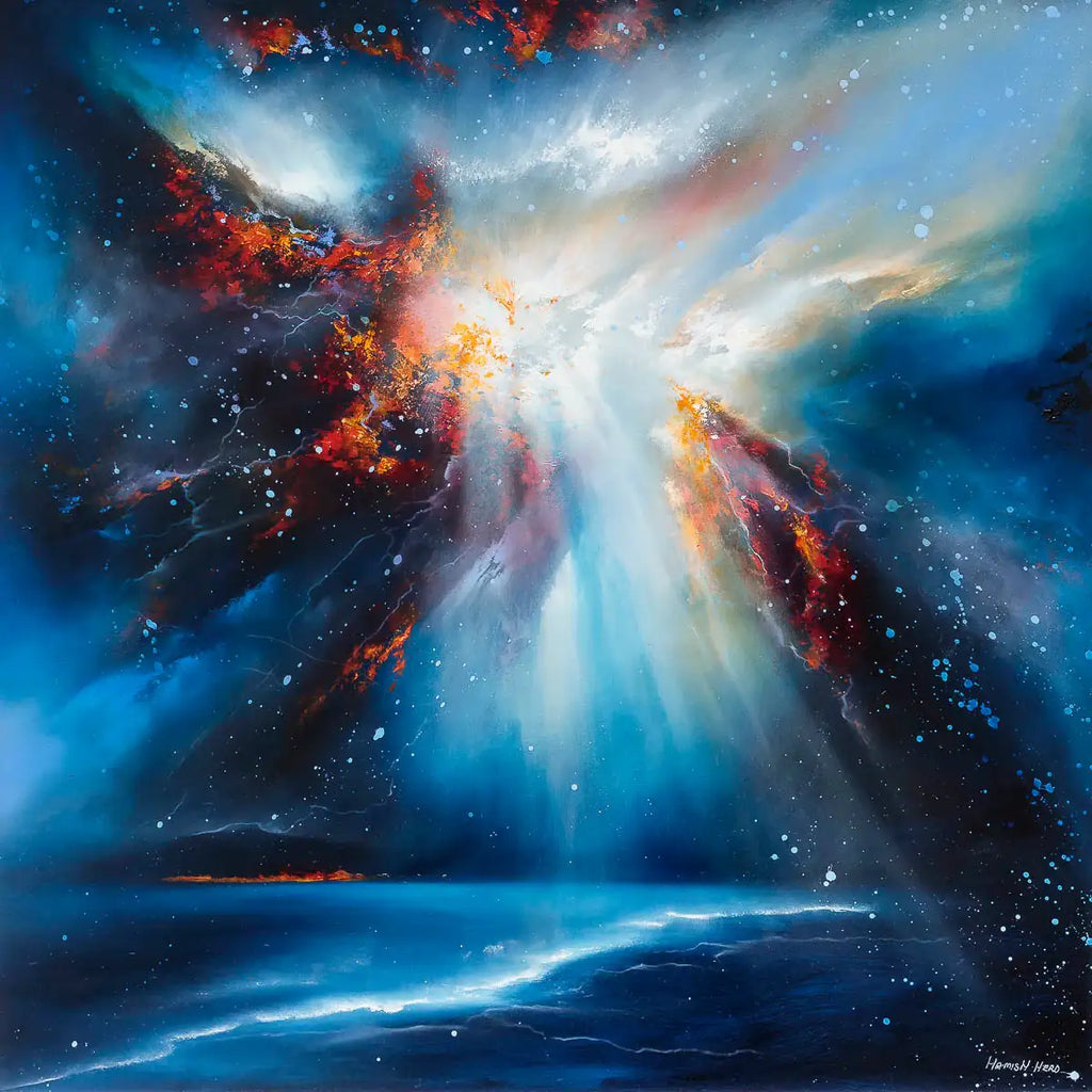 Shining Your Light - Original by artist Hamish Herd - Wyecliffe Galleries