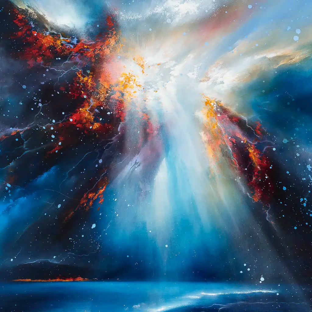 Shining Your Light - Original by artist Hamish Herd - Wyecliffe Galleries