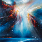 Shining Your Light - Original by artist Hamish Herd - Wyecliffe Galleries