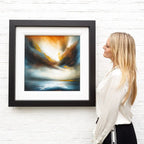 Stormy Sky - Original - SOLD by artist Hamish Herd - Wyecliffe Galleries