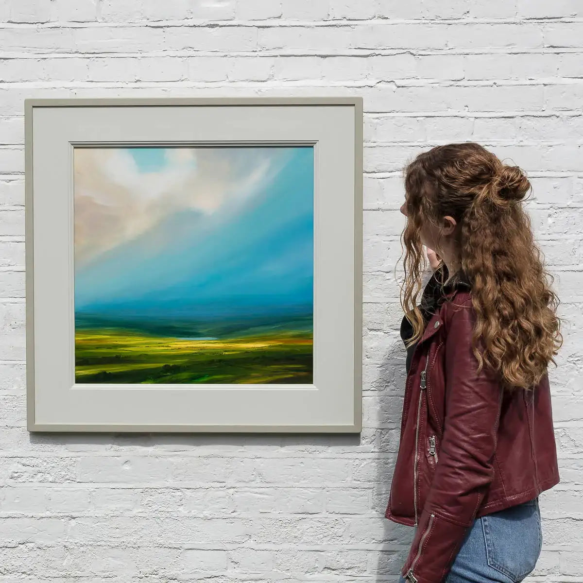 Basin Blue - Original by artist Harry Brioche - Wyecliffe Galleries