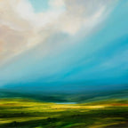 Basin Blue - Original by artist Harry Brioche - Wyecliffe Galleries