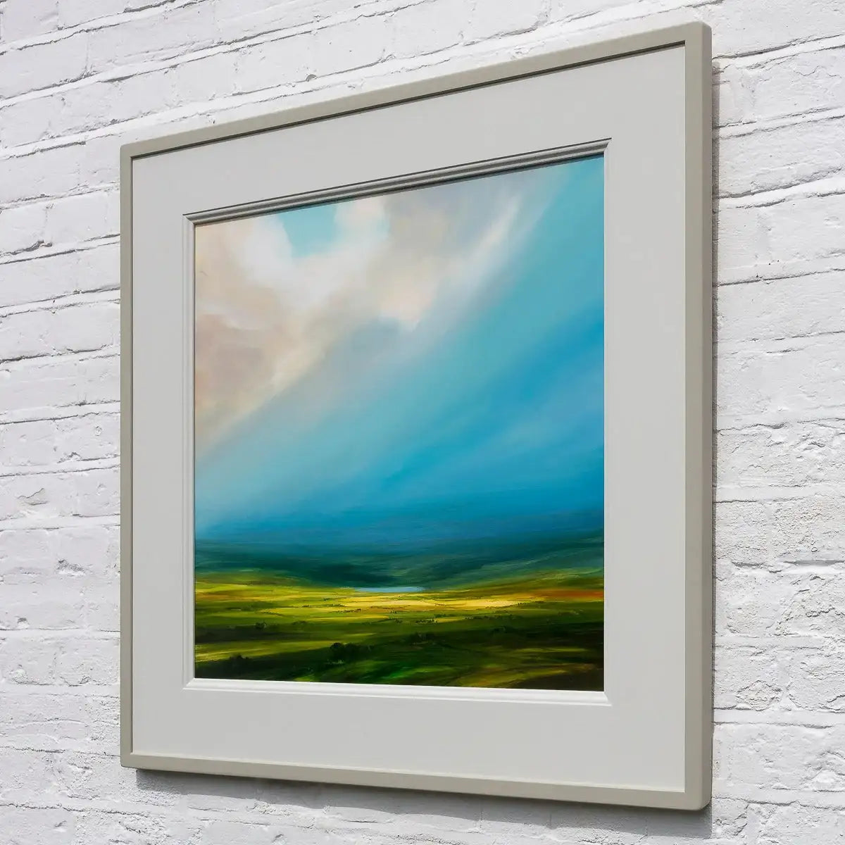 Basin Blue - Original by artist Harry Brioche - Wyecliffe Galleries