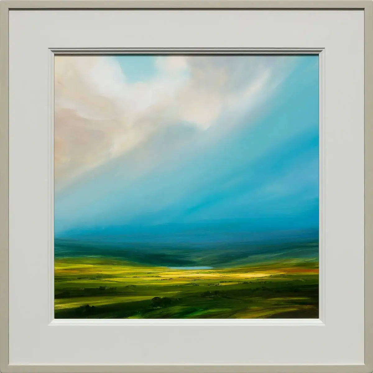 Basin Blue - Original by artist Harry Brioche - Wyecliffe Galleries