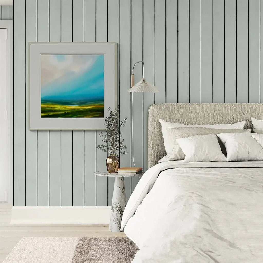 Basin Blue - Original by artist Harry Brioche - Wyecliffe Galleries