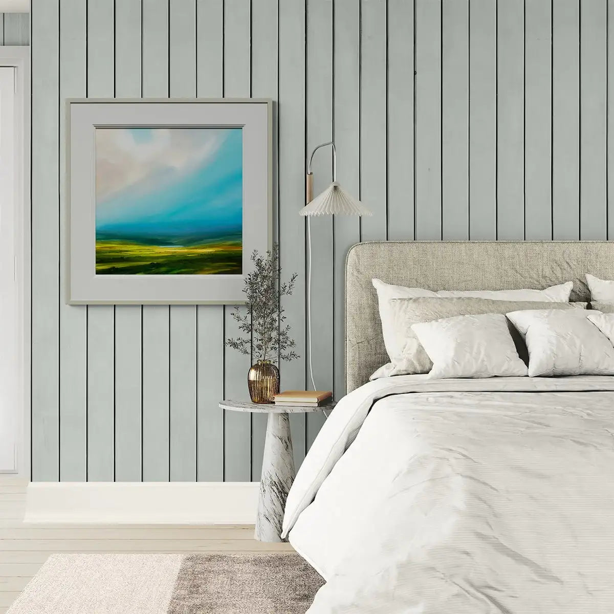 Basin Blue - Original by artist Harry Brioche - Wyecliffe Galleries