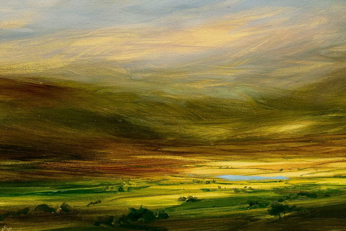 Dancing Shadows - Original by artist Harry Brioche - Wyecliffe Galleries