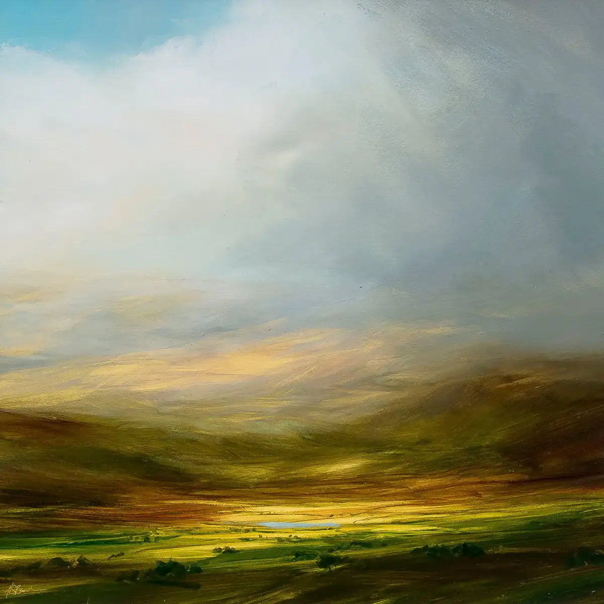 Dancing Shadows - Original by artist Harry Brioche - Wyecliffe Galleries