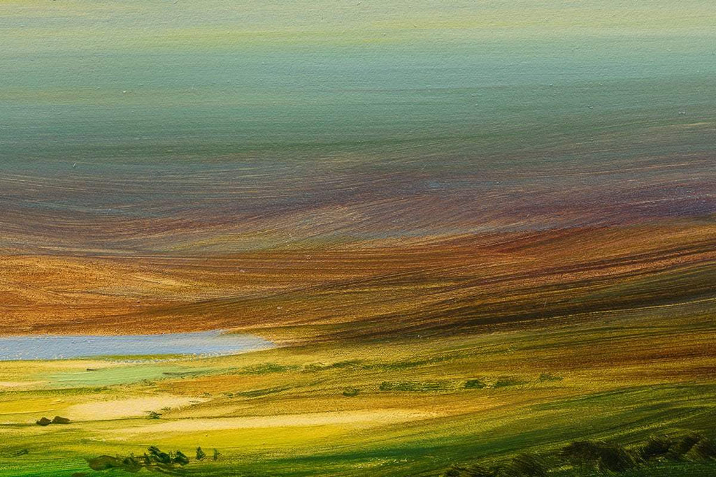 Evening Glow - Original by artist Harry Brioche - Wyecliffe Galleries
