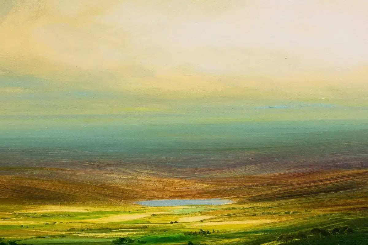 Evening Glow - Original by artist Harry Brioche - Wyecliffe Galleries