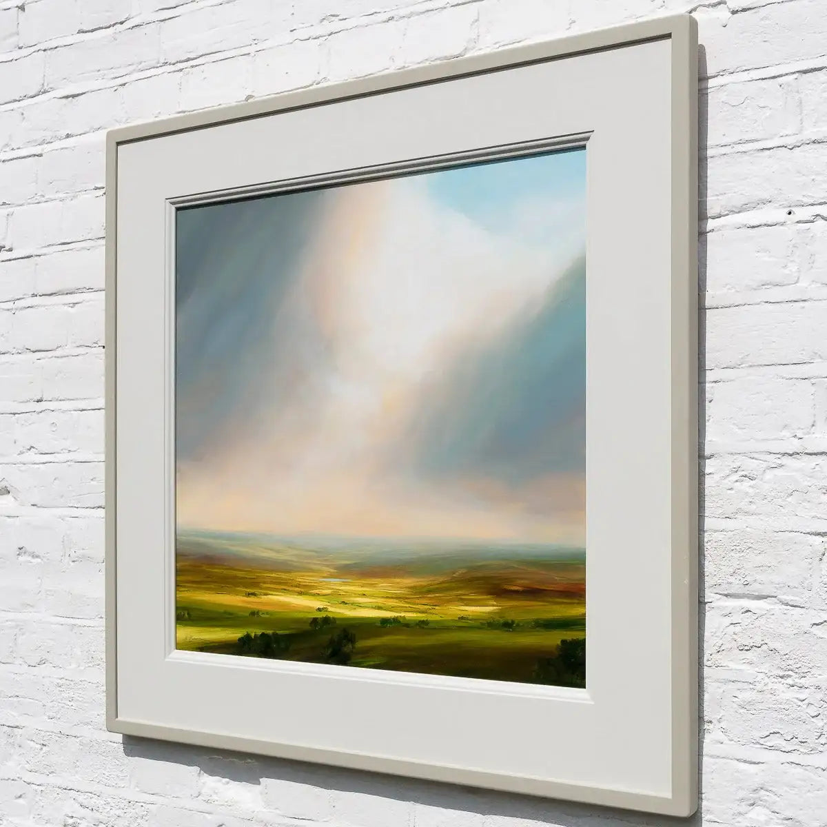 Golden Pathway - Original - SOLD by artist Harry Brioche - Wyecliffe Galleries