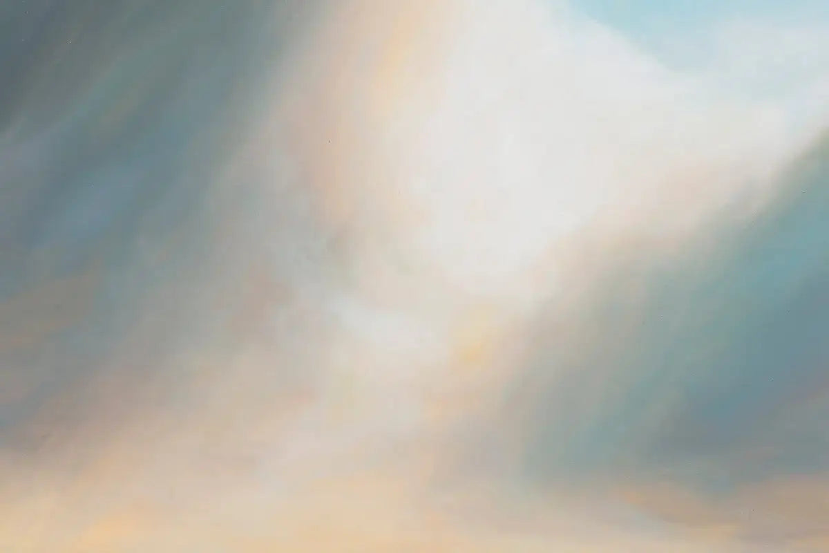 Golden Pathway - Original - SOLD by artist Harry Brioche - Wyecliffe Galleries