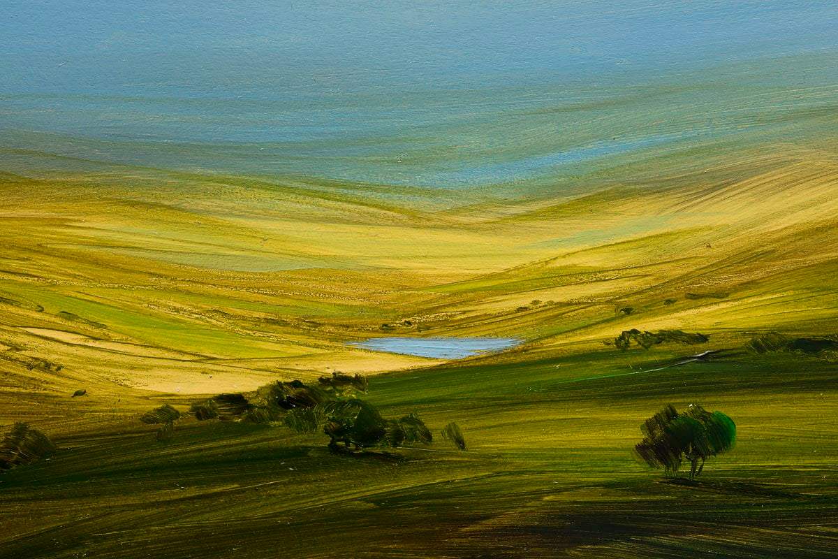 Silent Serenity - Original by artist Harry Brioche - Wyecliffe Galleries