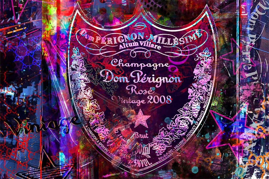 'Champagne Noire' - Edition SET by artist Henri Miller - Wyecliffe Galleries