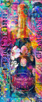 'Champagne Noire' - Edition SET by artist Henri Miller - Wyecliffe Galleries