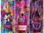 'Champagne Noire' - Edition SET by artist Henri Miller - Wyecliffe Galleries