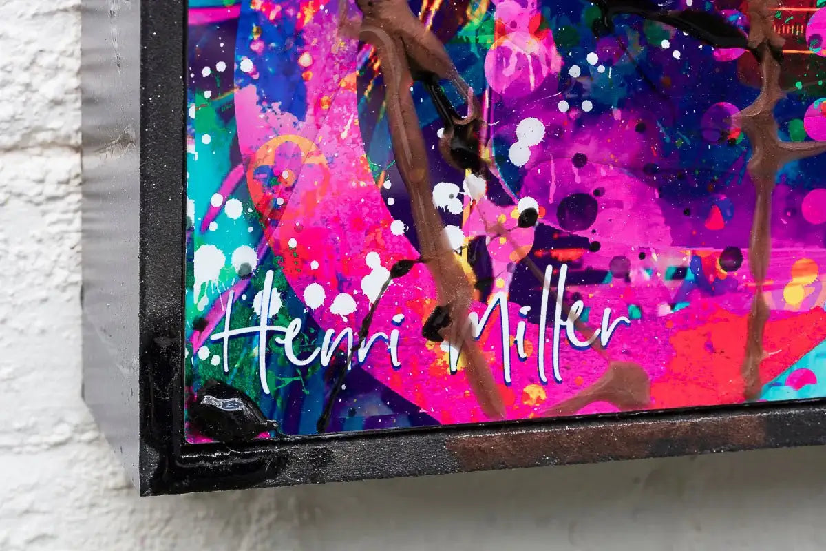 City Never Sleeps - Original - SOLD by artist Henri Miller - Wyecliffe Galleries