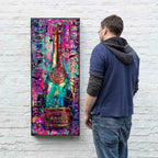 City Never Sleeps - Original - SOLD by artist Henri Miller - Wyecliffe Galleries