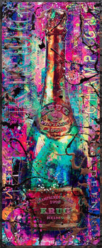 City Never Sleeps - Original - SOLD by artist Henri Miller - Wyecliffe Galleries