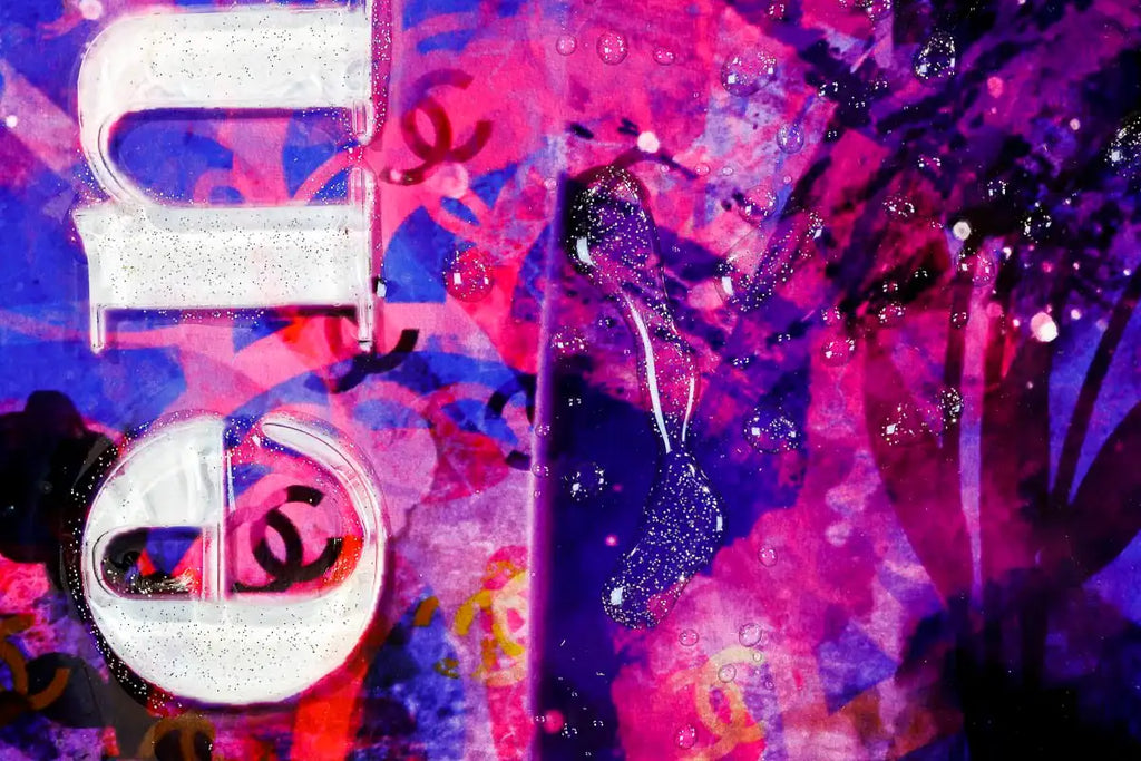 Elegia Of Indigo - Original - SOLD by artist Henri Miller - Wyecliffe Galleries