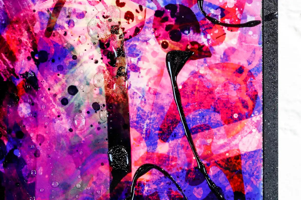 Elegia Of Indigo - Original - SOLD by artist Henri Miller - Wyecliffe Galleries