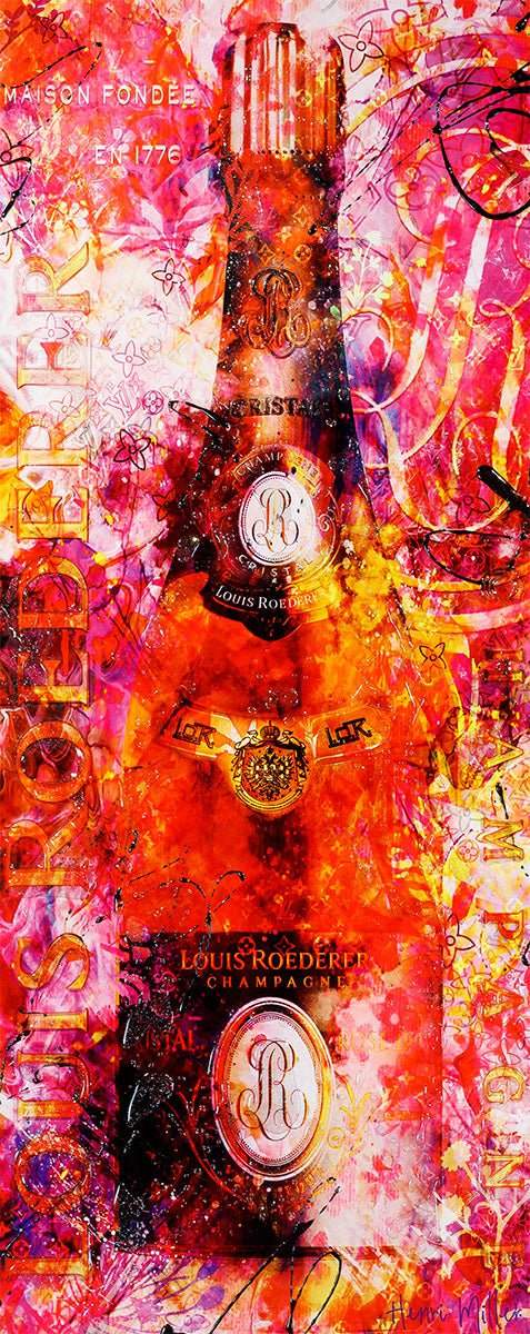 Floriography - Original - SOLD by artist Henri Miller - Wyecliffe Galleries