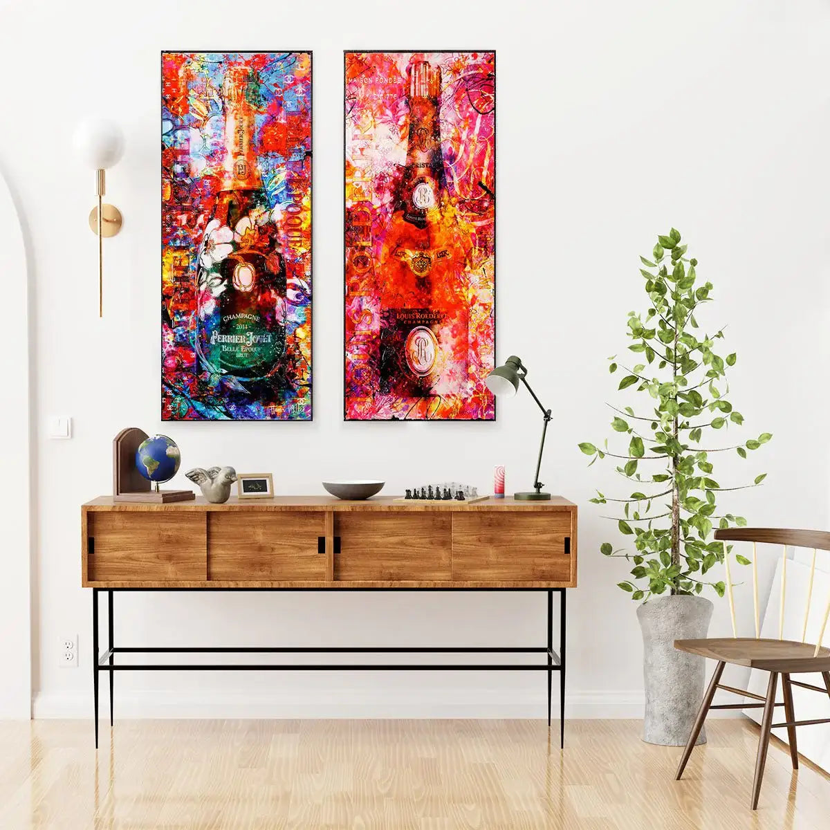 Floriography - Original - SOLD by artist Henri Miller - Wyecliffe Galleries