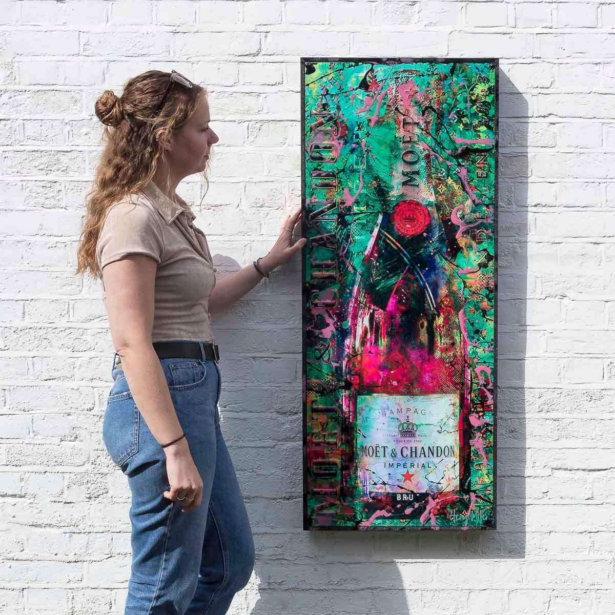 Gaia - Original - SOLD by artist Henri Miller - Wyecliffe Galleries