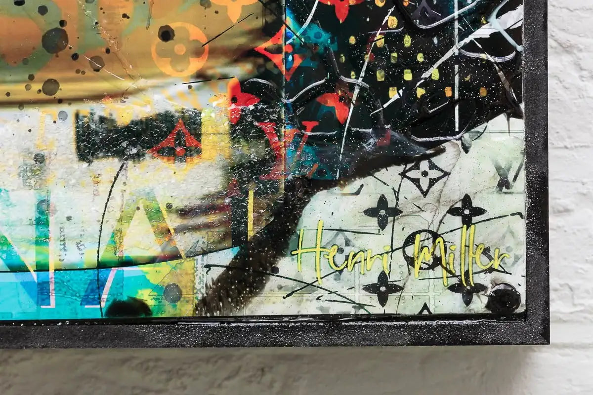 Into Seafoam - Original by artist Henri Miller - Wyecliffe Galleries