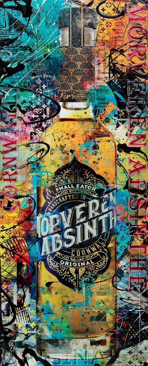 Into Seafoam - Original by artist Henri Miller - Wyecliffe Galleries