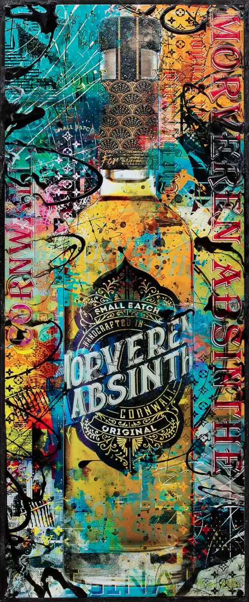 Into Seafoam - Original by artist Henri Miller - Wyecliffe Galleries