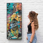 Into Seafoam - Original by artist Henri Miller - Wyecliffe Galleries