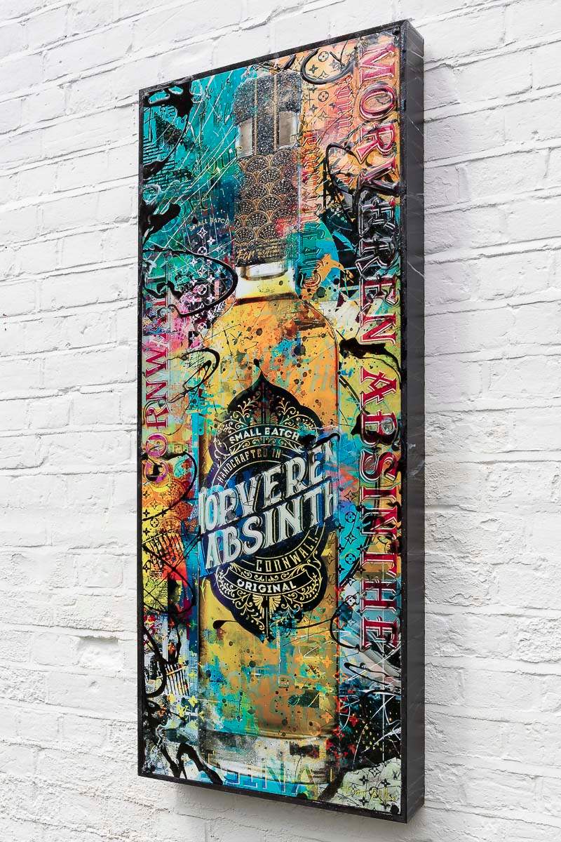 Into Seafoam - Original by artist Henri Miller - Wyecliffe Galleries