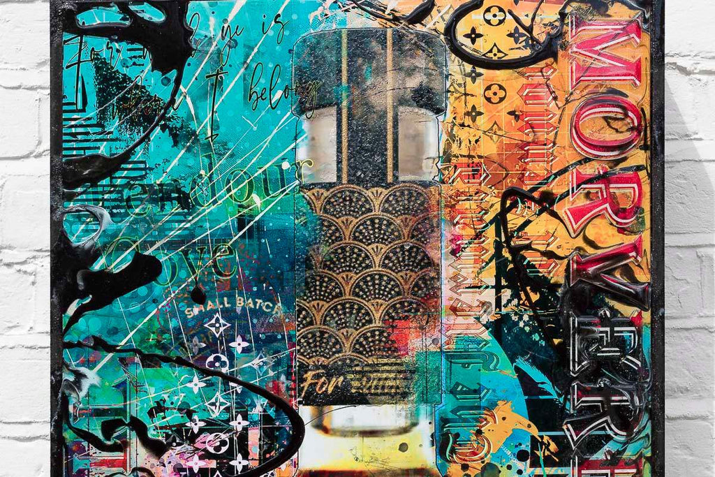 Into Seafoam - Original by artist Henri Miller - Wyecliffe Galleries