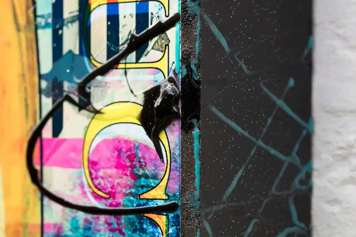 Liquid Light - Original by artist Henri Miller - Wyecliffe Galleries